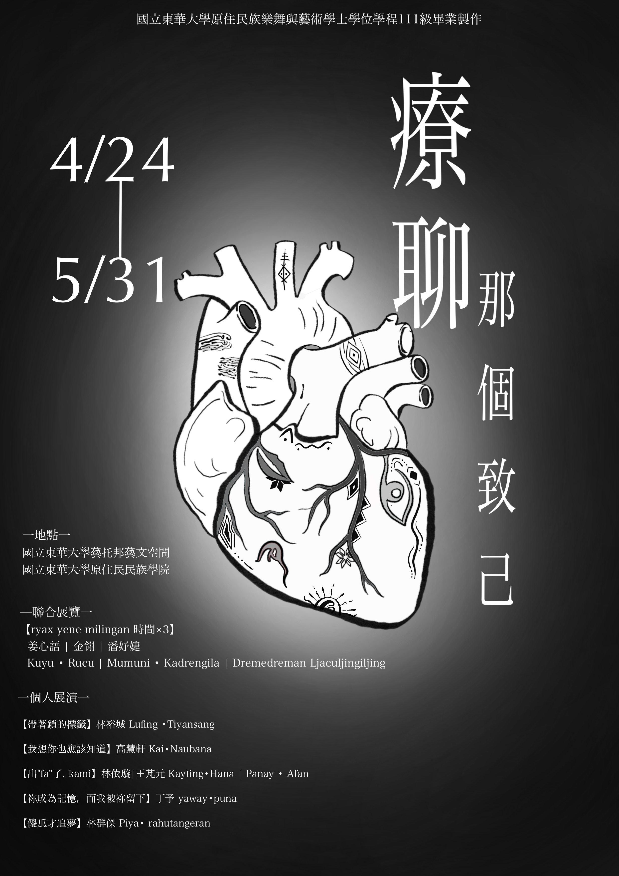111級畢業製作《療聊那個致己》
